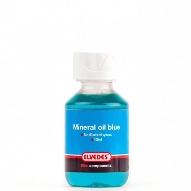 Elvedes Blauwe minerale olie voor hydraulische schijfremmen - 100 ml