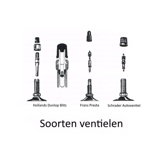 Hakuba Binnenband - 29 inch - Presta ventiel - 48 mm - Rubber - ETRTO 50/57-622