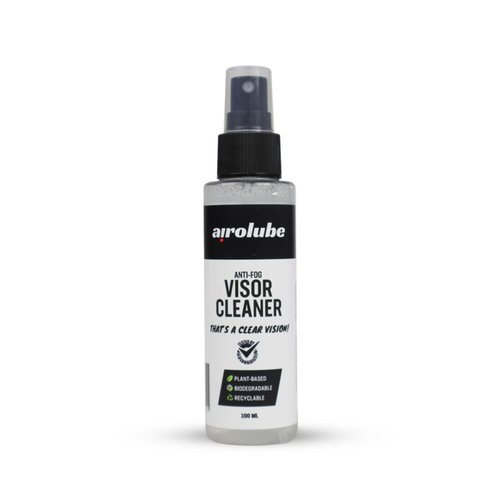 Airolube Natuurlijke Reiniger van Vizier en Sportbril met Anti Condens Werking - Anti Fog Visor Cleaner - 100 ml Airolube Natuurlijke Reiniger van Vizier en Sportbril met Anti Condens Werking - Anti Fog Visor Cleaner - 100 ml