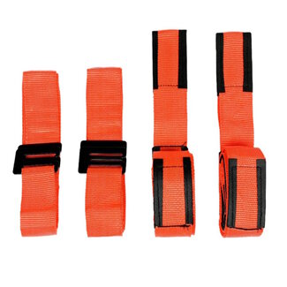 Benson Draagband voor meubels - ergonomisch - verstelbaar - 2 personen - oranje