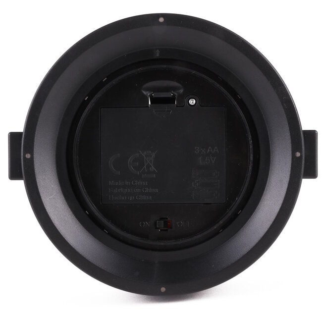 Benson Draagbare LED lamp - 70 lumen - warm licht - zwart - Ø 13 x 22 cm