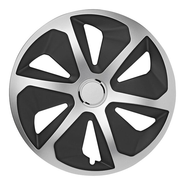 ProPlus Losse Wieldop - Ø 15 inch - Roco - Mat Zwart / Aluminium - per stuk