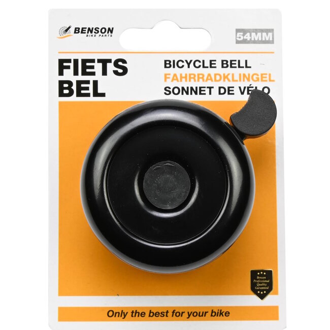 Benson Fietsbel - Extra hard geluid - Ø 55 mm - Zwart