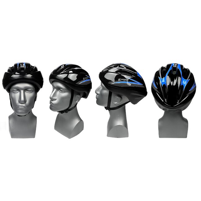 Benson Fietshelm volwassenen - maat S - verstelbaar - ventilatiegaten - 53-55 cm