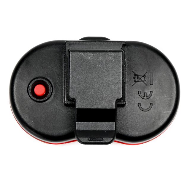 Benson Waterbestendig LED-achterlicht - 3 functies - Inclusief batterijen - Rood