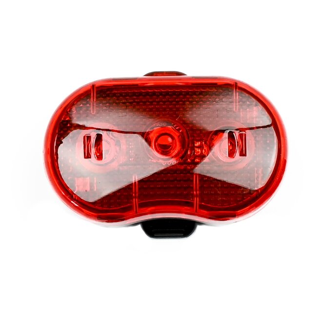 Benson Waterbestendig LED-achterlicht - 3 functies - Inclusief batterijen - Rood