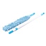 Benson Flexibele interieurwisser - telescopisch - plat - blauw - 160 cm