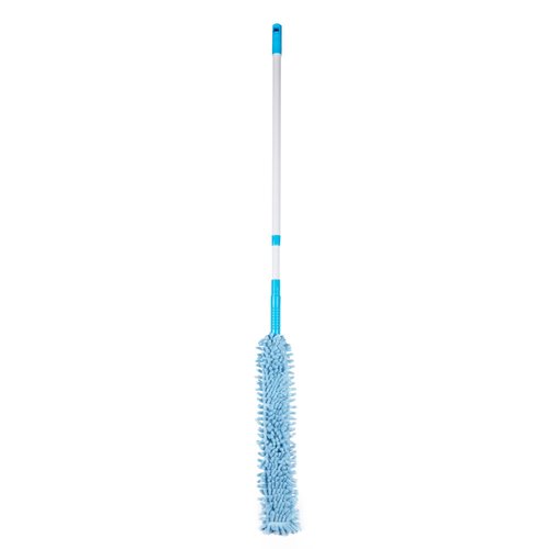 Benson Flexibele Interieurwisser - Telescopisch - Rasta - Blauw Benson Flexibele Interieurwisser - Telescopisch - Rasta - Blauw