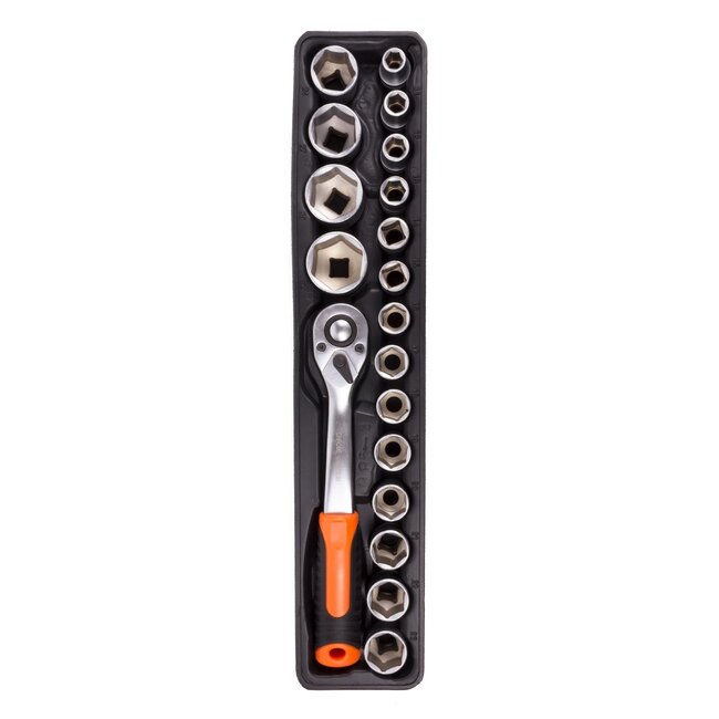 Hofftech Gereedschapkist - 85-delig - robuuste stalen behuizing - professioneel en hobbygebruik