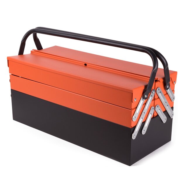 Hofftech Gereedschapkist - 85-delig - robuuste stalen behuizing - professioneel en hobbygebruik