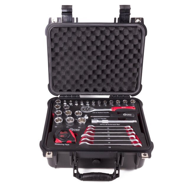 Hofftech Krachtige accu boormachine - 20V - 2 snelheden - LED-lamp - 1.3 Ah batterij