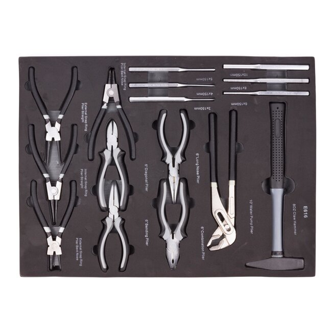 Benson Gereedschapstrolley - 7 laden - 250-delig - mobiel en duurzaam