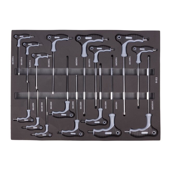 Benson Gereedschapstrolley - 7 laden - 250-delig - mobiel en duurzaam