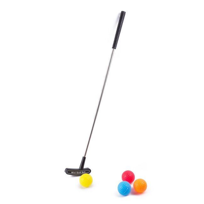 Benson Speelgoed Golfset Putter met 4 Ballen
