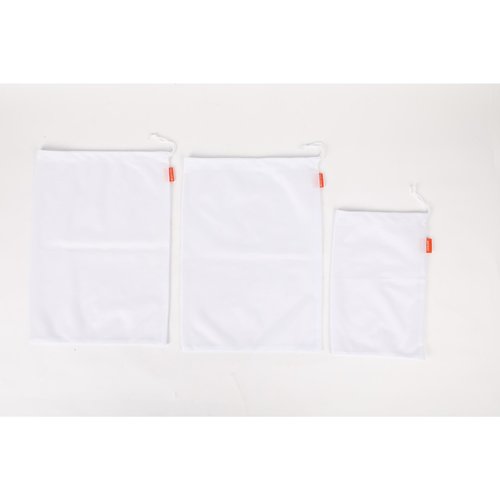 Benson Herbruikbare Groente en Fruit Zakjes - Polyester - 30 x 25 cm en 2 stuks 40 x 30 cm Benson Herbruikbare Groente en Fruit Zakjes - Polyester - 30 x 25 cm en 2 stuks 40 x 30 cm