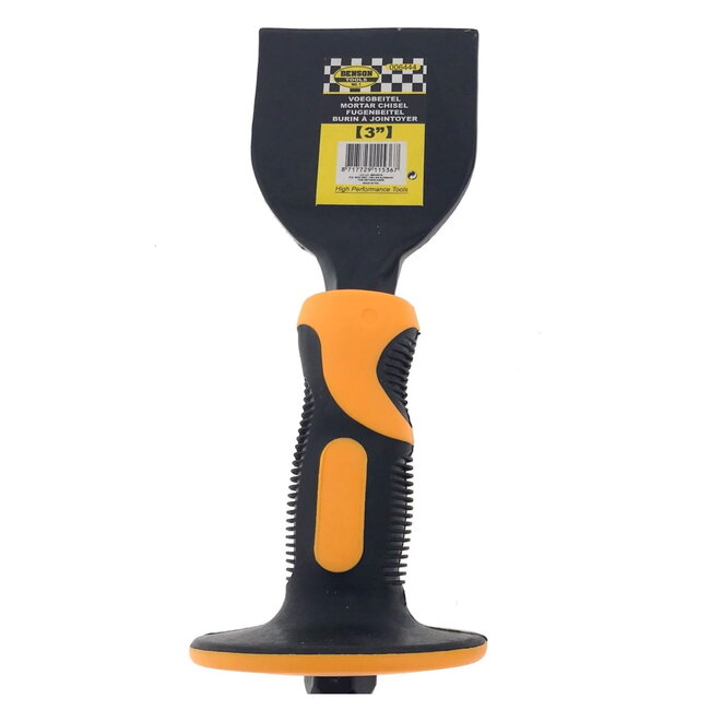 Benson Voegbeitel - gehard staal - 75 mm - met handbescherming - softgrip