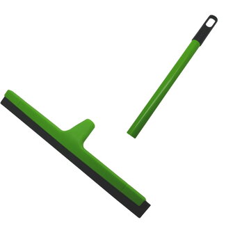 Benson Vloerwisser - Kunststof - 120 cm - Zwart Schuimrubber - Inclusief Steel