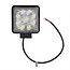 Pro Plus Werklamp met Bout en Moer - 109 x 109 x 65 mm - 9 Led - 27 Watt