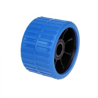 ProPlus Kielrol voor boottrailer - polyethyleen - 73 x 118 mm - blauw