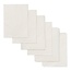 ProPlus Universele toiletbril bedekkers - wit - set van 6 stuks