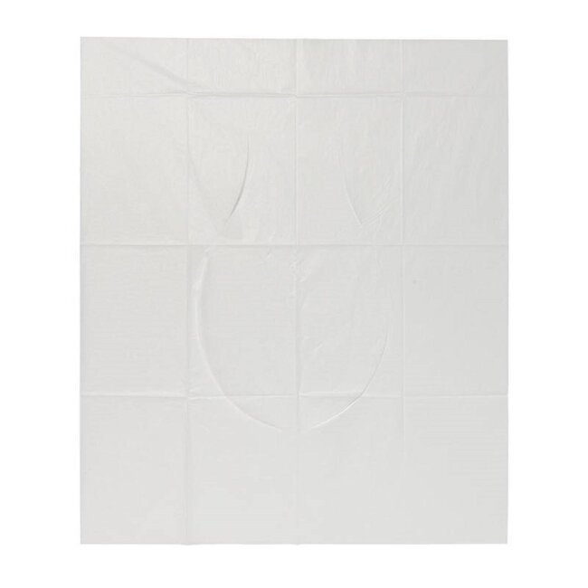 ProPlus Universele toiletbril bedekkers - wit - set van 6 stuks