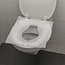 ProPlus Universele toiletbril bedekkers - wit - set van 6 stuks