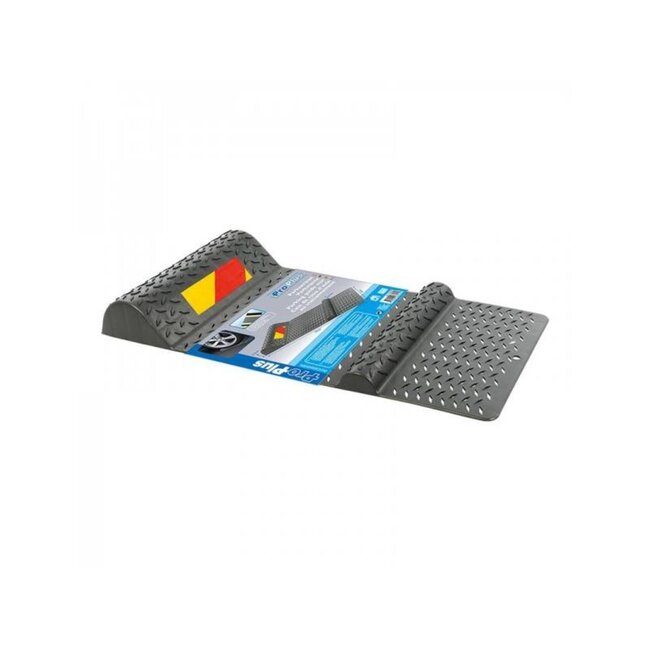 ProPlus Parkeermat - Zelfklevend en Voorgeboord - 52 x 25 x 5,5 cm - Grijs