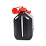 ProPlus Jerrycan 5 liter - kunststof - zwart - UN-gekeurd - met flexibele vulslang