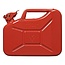 ProPlus Stalen jerrycan - 10 liter - rood - UN en TÜV/GS gekeurd