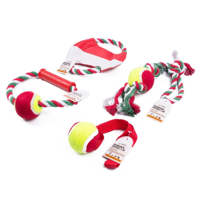 Benson Speelgoed voor honden - Touw - Mix van modellen - Duurzaam en sterk