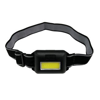 Hofftech Verstelbare LED en COB hoofdlamp - 3 standen - 80 lumen - 2 Watt