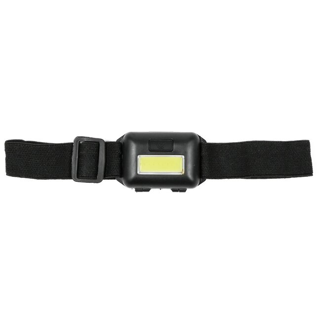 Hofftech Verstelbare LED en COB hoofdlamp - 3 standen - 80 lumen - 2 Watt