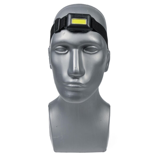 Hofftech Verstelbare LED en COB hoofdlamp - 3 standen - 80 lumen - 2 Watt