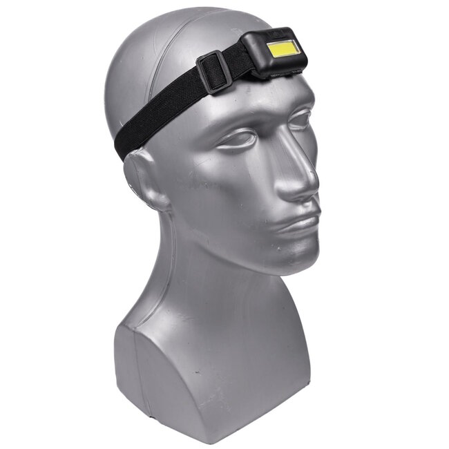 Hofftech Verstelbare LED en COB hoofdlamp - 3 standen - 80 lumen - 2 Watt