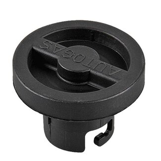ProPlus LPG stofdop - kort - zwart - 45 mm - robuust kunststof/aluminium