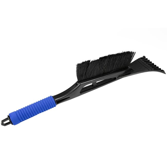 Benson IJskrabber met borstel - softgrip handvat - 45 cm - 4 kleuren assorti