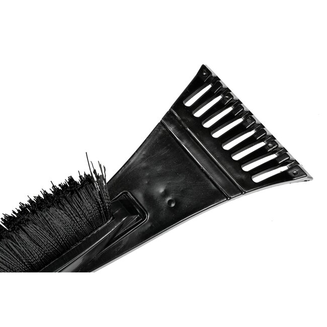 Benson IJskrabber met borstel - softgrip handvat - 45 cm - 4 kleuren assorti