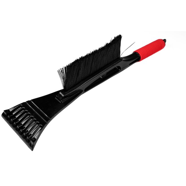 Benson IJskrabber met borstel - softgrip handvat - 45 cm - 4 kleuren assorti