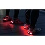 ProPlus LED schoenclip - rood - 2 stuks - verhoogde zichtbaarheid - weersbestendig