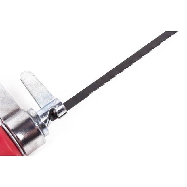Benson IJzerzaag met beugel - 360° draaibaar zaagblad - Soft-grip handgreep - 165 x 125 mm