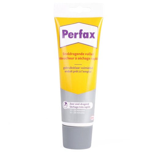 Perfax Instant Vuller - Wit - Tube 300 Gram - Gebruiksklaar - Sneldrogend Perfax Instant Vuller - Wit - Tube 300 Gram - Gebruiksklaar - Sneldrogend