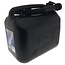 Benson Jerrycan met tuit - 10 liter - zwart - stevig en duurzaam