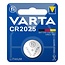 Varta Lithium knoopcelbatterij - CR2025 - 3V - 165mAh - lange levensduur