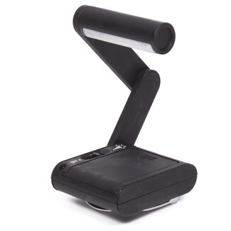 Benson Kaartleeslamp met clip en dimmer - 12 leds - zwart - compact en draagbaar