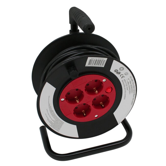 Benson Kabelhaspel - 15 meter - 3G1.0MM2 - Compact ontwerp - Handgreep