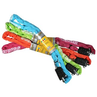 Benson Sterk kettingslot - gehard staal - canvas hoes - 1200 mm - mix kleuren