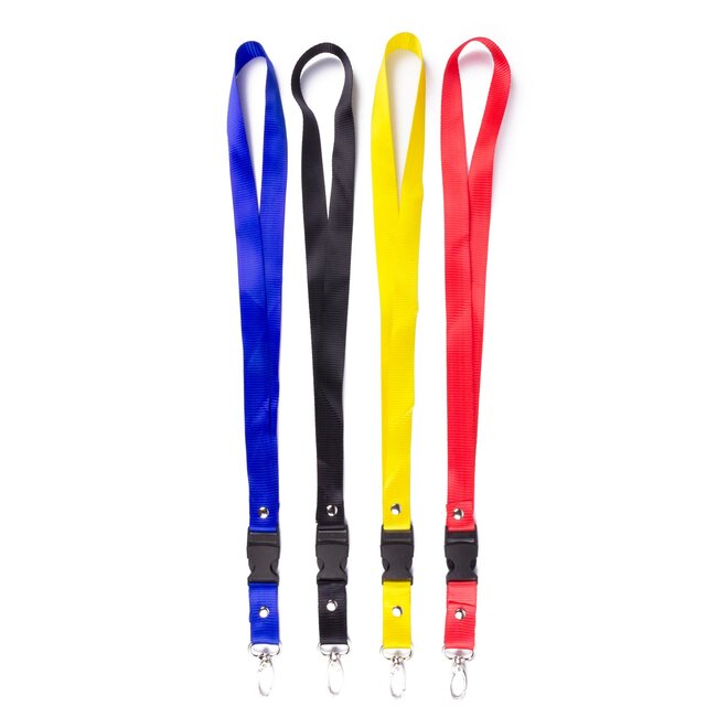 Benson Stijlvol sleutelkoord - mix van kleuren - per stuk