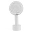 Benson Handventilator - 3 snelheden - oplaadbaar - inclusief houder - wit