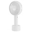 Benson Handventilator - 3 snelheden - oplaadbaar - inclusief houder - wit