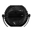 Benson Draagbare ventilator - oplaadbaar - met clip - zwart - lichtgewicht - 3 snelheden